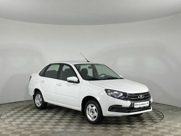 2024 Lada (ВАЗ) Granta I Рестайлинг, белый, 835000 рублей - вид 3