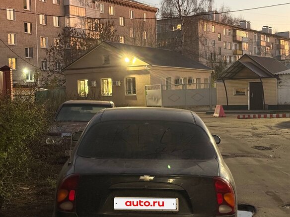 2008 Chevrolet Lanos I, чёрный, 55555 рублей