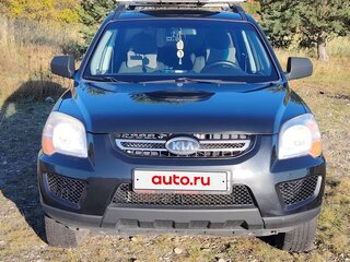 2008 Kia Sportage II, чёрный, 720000 рублей, вид 2