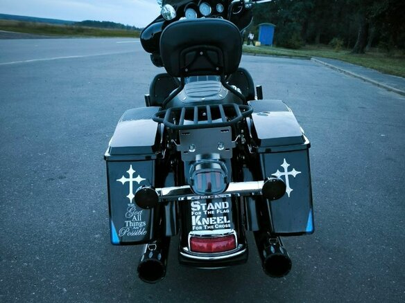 2010 Harley-Davidson Electra Glide, синий, 645277 рублей - вид 3