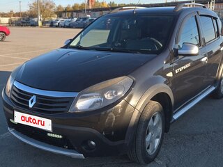 2011 Renault Sandero Stepway I, чёрный, 470000 рублей, вид 1