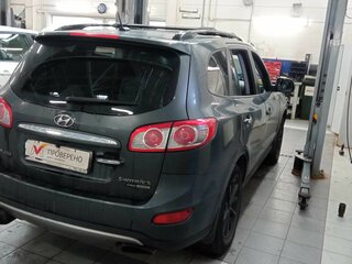 2012 Hyundai Santa Fe II Рестайлинг, серый, 1240000 рублей, вид 3