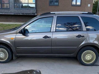 2015 Lada (ВАЗ) Kalina II, коричневый, 420000 рублей, вид 2