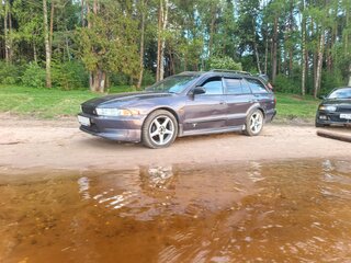 2001 Mitsubishi Legnum, серый, 320000 рублей, вид 2
