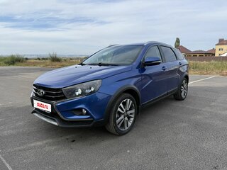 2020 Lada (ВАЗ) Vesta SW Cross I, синий, 1200000 рублей, вид 1