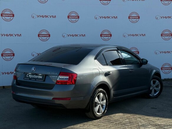 2016 Skoda Octavia III (A7), серый, 1444000 рублей - вид 4