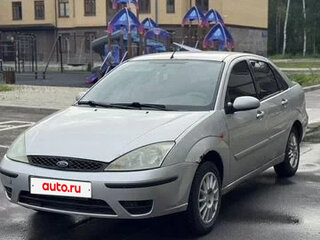 2004 Ford Focus I Рестайлинг, серебристый, 190000 рублей, вид 1