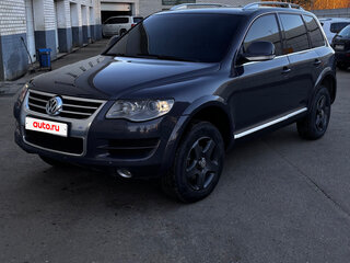 2009 Volkswagen Touareg I Рестайлинг, чёрный, 1000000 рублей, вид 3