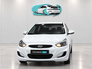 2019 Hyundai Accent IV, белый, 1100500 рублей, вид 2