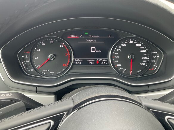 2021 Audi A4 35 TFSI V (B9) Рестайлинг, серый, 3950000 рублей - вид 7