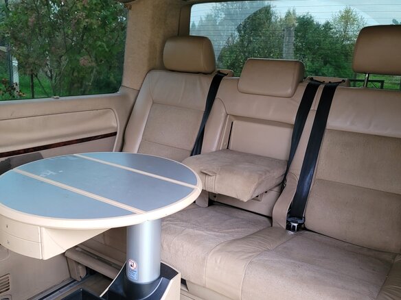 2004 Volkswagen Multivan T5, чёрный, 1500000 рублей - вид 11