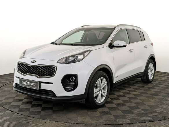 2017 Kia Sportage IV, белый