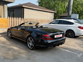 2002 Mercedes-Benz SL-Класс 500 5-speed V (R230), чёрный, 2250000 рублей, вид 1