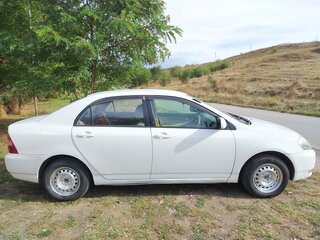 2001 Toyota Corolla IX (E120, E130), белый, 360000 рублей, вид 3