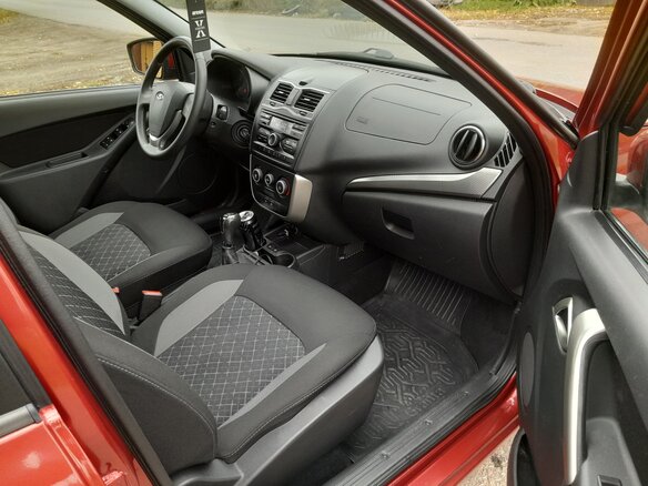 2019 Lada (ВАЗ) Granta I Рестайлинг, красный, 675000 рублей - вид 13