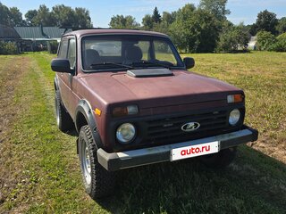 2003 Lada (ВАЗ) 2121 (4x4) I Рестайлинг, пурпурный, 230000 рублей, вид 1