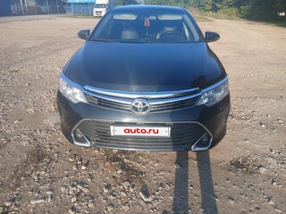 2013 Toyota Camry Japan Market VII (XV50), чёрный, 1380000 рублей, вид 2