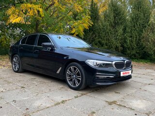 2018 BMW 5 серии 520d VII (G30/G31/G38), чёрный, 3040000 рублей, вид 4