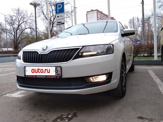 2019 Skoda Rapid I Рестайлинг, белый, 1330000 рублей, вид 1