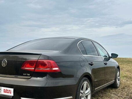 2013 Volkswagen Passat B7, чёрный, 1350000 рублей, вид 2