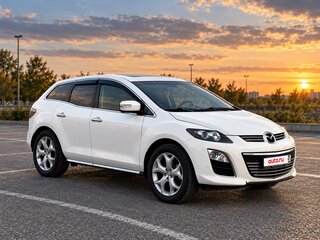 2011 Mazda CX-7 I Рестайлинг, белый, 1099000 рублей, вид 3