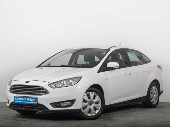 2018 Ford Focus III Рестайлинг, белый, 1029000 рублей - вид 1