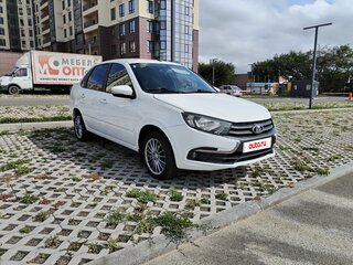 2019 Lada (ВАЗ) Granta I Рестайлинг, белый, 930000 рублей, вид 3