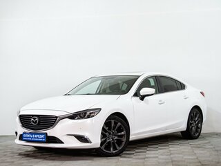 2016 Mazda 6 III (GJ) Рестайлинг, белый, 1949000 рублей, вид 3