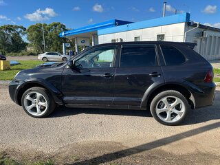 2003 Porsche Cayenne S I (955), синий, 750000 рублей, вид 5
