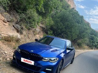 2020 BMW 3 серии 320d VII (G2x), синий, 3550000 рублей, вид 2