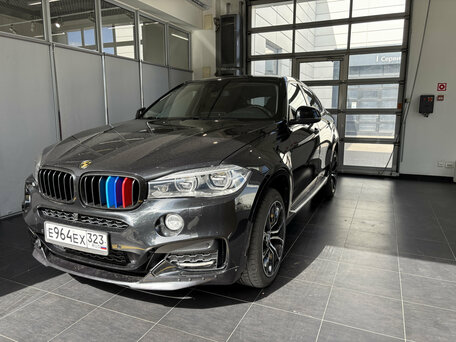 2015 BMW X6 30d II (F16), чёрный, 2950000 рублей, вид 3