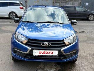 2019 Lada (ВАЗ) Granta I Рестайлинг, синий, 530000 рублей, вид 5