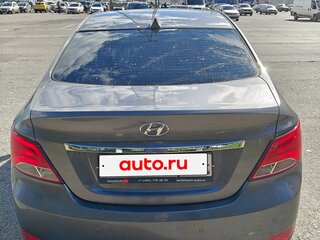 2015 Hyundai Solaris I Рестайлинг, серый, 850000 рублей, вид 5