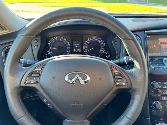 2012 Infiniti EX EX25 I (J50), чёрный - вид 18