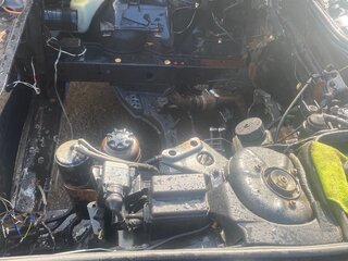 1989 BMW 7 серии 730i II (E32), чёрный, 420000 рублей, вид 4