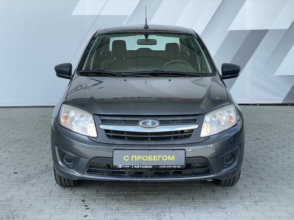 2018 Lada (ВАЗ) Granta I, серый, 535000 рублей - вид 1