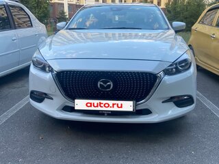 2017 Mazda 3 III (BM) Рестайлинг, белый, 1500000 рублей, вид 3