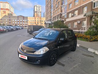 2012 Nissan Tiida Latio I, чёрный, 495000 рублей, вид 2
