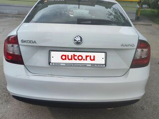 2019 Skoda Rapid I Рестайлинг, белый, 825000 рублей, вид 4
