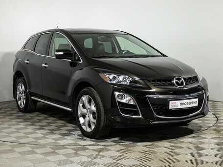2011 Mazda CX-7 I Рестайлинг, чёрный, 1149700 рублей, вид 3