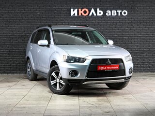2011 Mitsubishi Outlander II Рестайлинг, серебристый, 1130000 рублей, вид 3