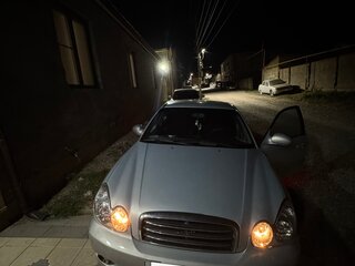 2008 Hyundai Sonata ТагАЗ IV (EF) Рестайлинг, серебристый, 500000 рублей, вид 3
