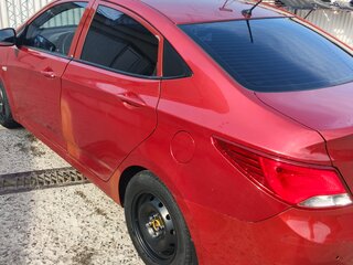 2016 Hyundai Solaris I Рестайлинг, красный, 680000 рублей, вид 2