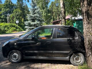 2007 Chevrolet Spark II, чёрный, 370000 рублей, вид 5
