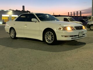 2000 Toyota Mark II VIII (X100), белый, 600000 рублей, вид 3