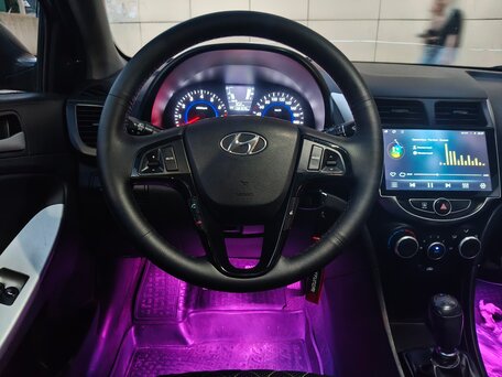 2013 Hyundai Accent IV, серый, 789000 рублей, вид 3