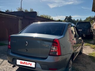 2011 Renault Logan I Рестайлинг, синий, 420000 рублей, вид 4