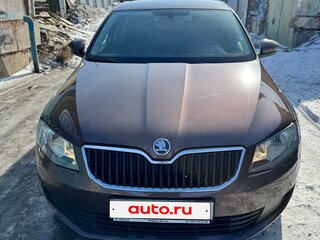 2013 Skoda Octavia III (A7), коричневый, 1200000 рублей, вид 3