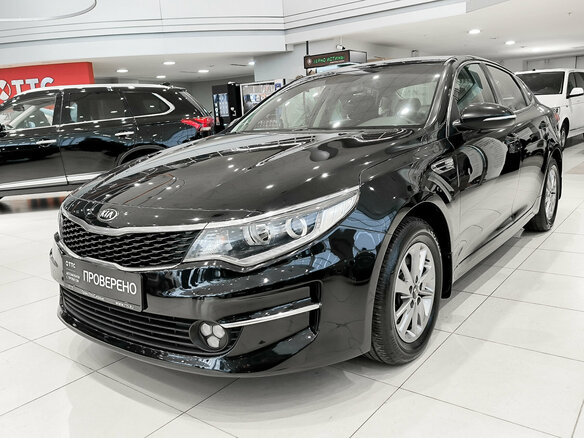 2016 Kia Optima IV, чёрный, 1839000 рублей