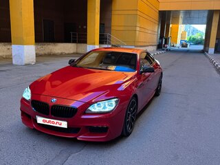 2014 BMW 6 серии 640i xDrive III (F06/F13/F12), красный, 2850000 рублей, вид 4
